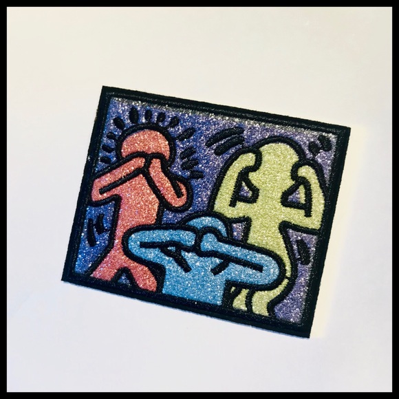 Other - KEITH HARING IRON-ON PATCH